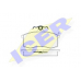 180552 ICER Комплект тормозных колодок, дисковый тормоз