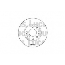 DF1607 TRW Тормозной диск