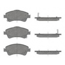 SP 459 PR SCT Комплект тормозных колодок, дисковый тормоз