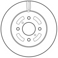 562833BC BENDIX Тормозной диск