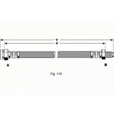 9002267 GIRLING Тормозной шланг