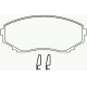 P 49 028<br />BREMBO<br />Комплект тормозных колодок, дисковый тормоз