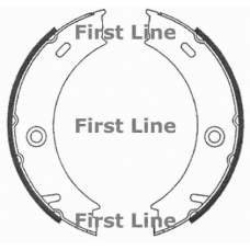 FBS664 FIRST LINE Комплект тормозных колодок, стояночная тормозная с