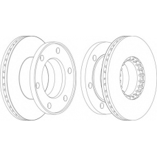 FCR174A FERODO Тормозной диск