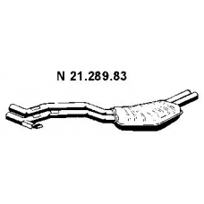 21.289.83 EBERSPACHER Глушитель выхлопных газов конечный