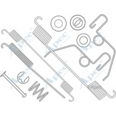 KIT867 APEC Комплектующие, тормозная колодка