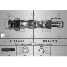 8381 Malo Тормозной шланг
