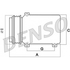 DCP02065 DENSO Компрессор, кондиционер