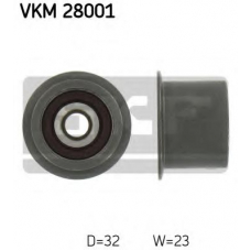 VKM 28001 SKF Паразитный / ведущий ролик, зубчатый ремень