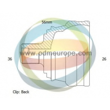 12-011367 ODM-MULTIPARTS Шарнирный комплект, приводной вал