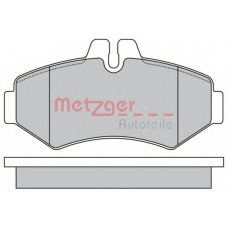 1170274 METZGER Комплект тормозных колодок, дисковый тормоз
