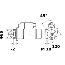 MS 112 MAHLE Стартер