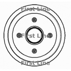 FBR705 FIRST LINE Тормозной барабан
