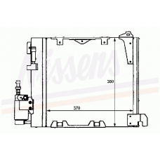 94385 NISSENS Конденсатор, кондиционер