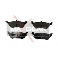 19-0646 MAXGEAR Комплект тормозных колодок, дисковый тормоз