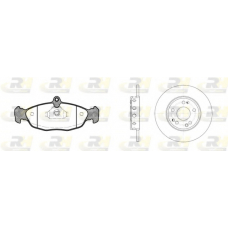 8393.01 ROADHOUSE Комплект тормозов, дисковый тормозной механизм