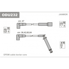 ODU232 JANMOR Комплект проводов зажигания