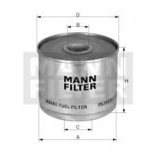 P 945/2 MANN-FILTER Топливный фильтр