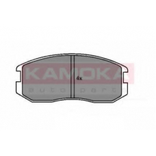 JQ1011518 KAMOKA Комплект тормозных колодок, дисковый тормоз