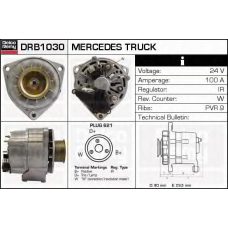 DRB1030 DELCO REMY Генератор