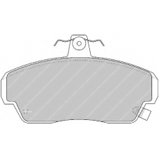 FDB771 FERODO Комплект тормозных колодок, дисковый тормоз