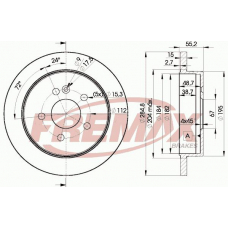 BD-4230 FREMAX Тормозной диск