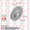 530.2456.52 ZIMMERMANN Тормозной диск
