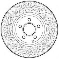 562634BC BENDIX Тормозной диск