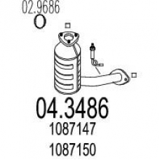 04.3486 MTS Катализатор