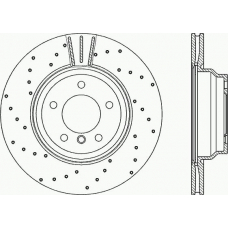 BDRS2276.25 OPEN PARTS Тормозной диск