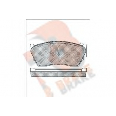 RB0937 R BRAKE Комплект тормозных колодок, дисковый тормоз