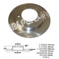 IBT-1807 IPS Parts Тормозной диск