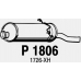 P1806 FENNO Глушитель выхлопных газов конечный