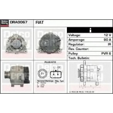 DRA0067 DELCO REMY Генератор