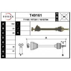 T49161 EAI Приводной вал