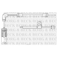 BWL3009 BORG & BECK Сигнализатор, износ тормозных колодок
