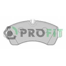 5000-1777 PROFIT Комплект тормозных колодок, дисковый тормоз