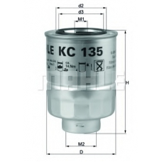 KC 135D MAHLE Топливный фильтр