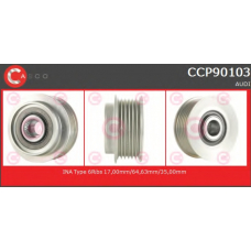 CCP90103 CASCO Ременный шкив, генератор