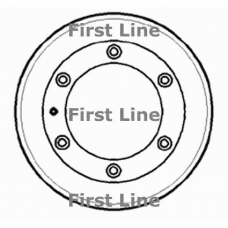 FBR792 FIRST LINE Тормозной барабан