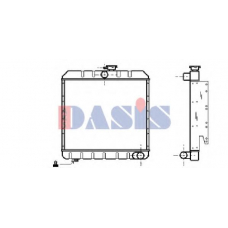 370010N AKS DASIS Радиатор, охлаждение двигателя