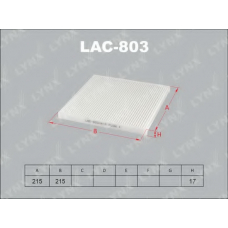 LAC-803 LYNX Cалонный фильтр