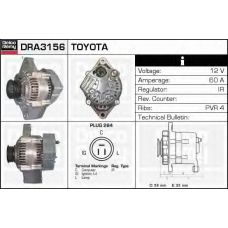 DRA3156 DELCO REMY Генератор