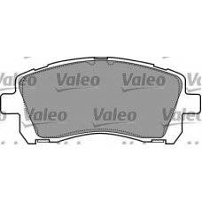 597507 VALEO Комплект тормозных колодок, дисковый тормоз