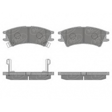 SP 612 SCT Комплект тормозных колодок, дисковый тормоз