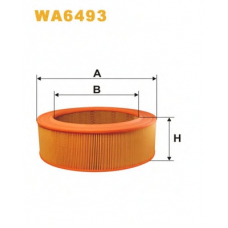 WA6493 WIX Воздушный фильтр