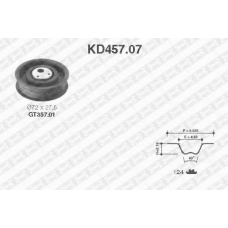 KD457.07 SNR Комплект ремня грм