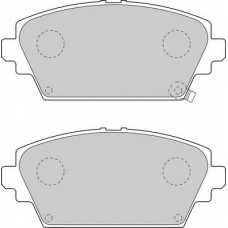 DBP261439 DURON Комплект тормозных колодок, дисковый тормоз