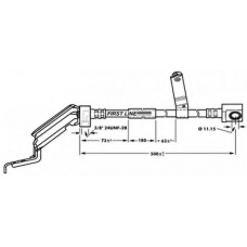 FBH6931 FIRST LINE Тормозной шланг