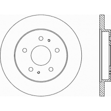 BDR1920.10 OPEN PARTS Тормозной диск